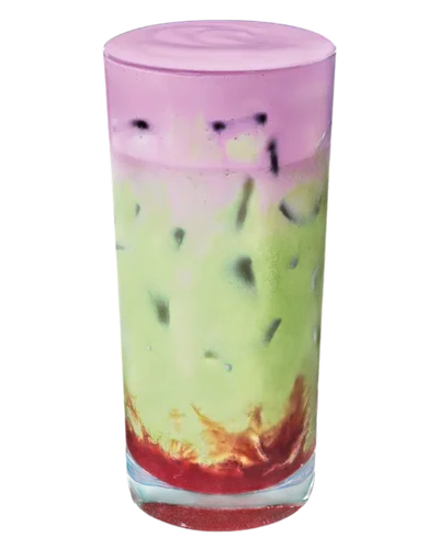 Iced Double Berry Matcha