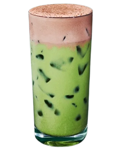 Iced Dubai Chocolate Matcha