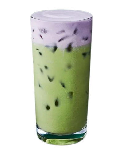 Iced Lavender Cream Matcha
