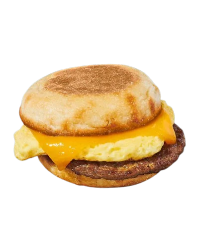 Sausage, Cheddar & Egg Sandwich