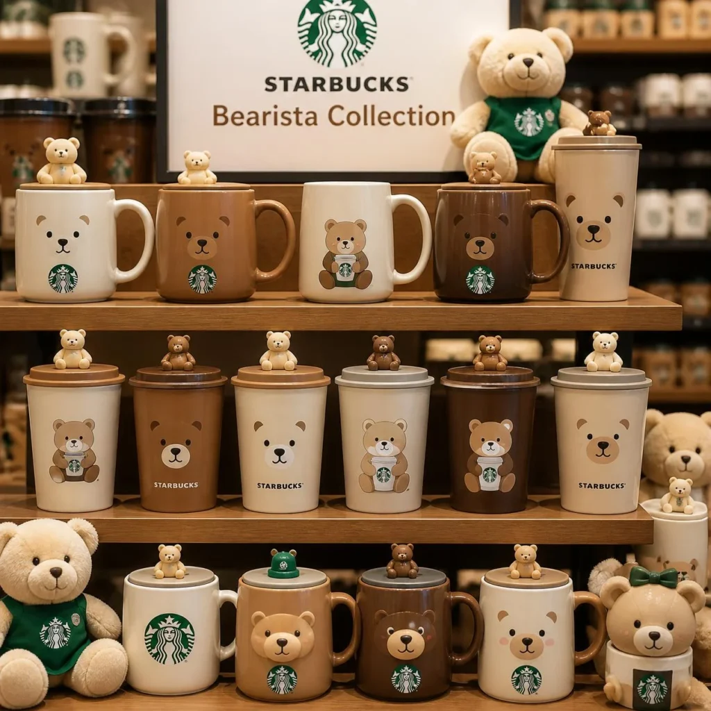 Starbucks Bear Cup side profile