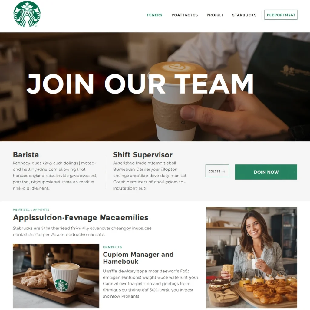 Starbucks Job Application