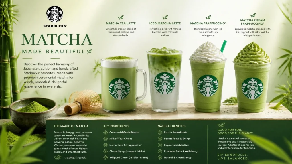 Starbucks Matcha green tea latte