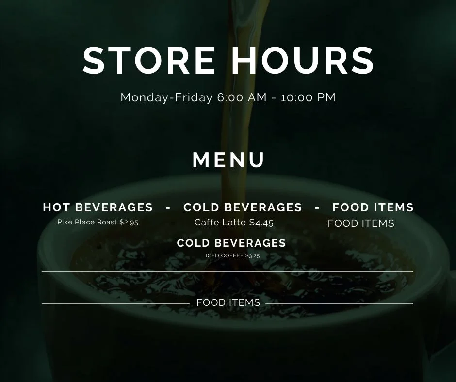 Starbucks Menu & Hours