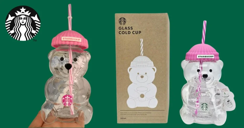 Starbucks Pink Bearista Glass Cold Cup 2026