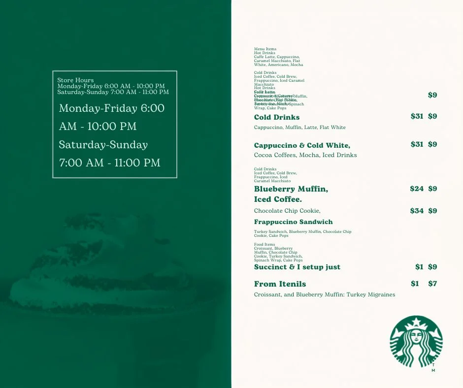 Starbucks café with customers visiting during morning coffee hours