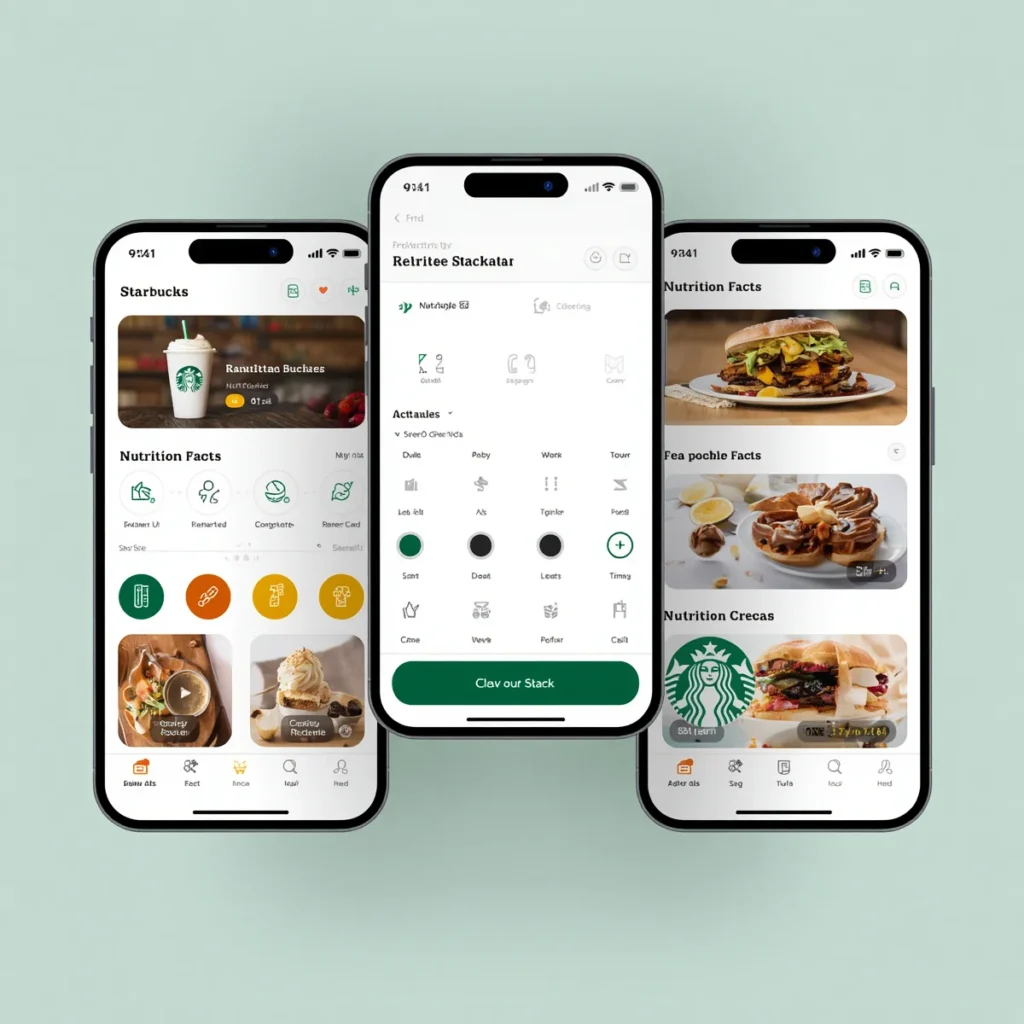 Starbucks calorie calculator with drink customization