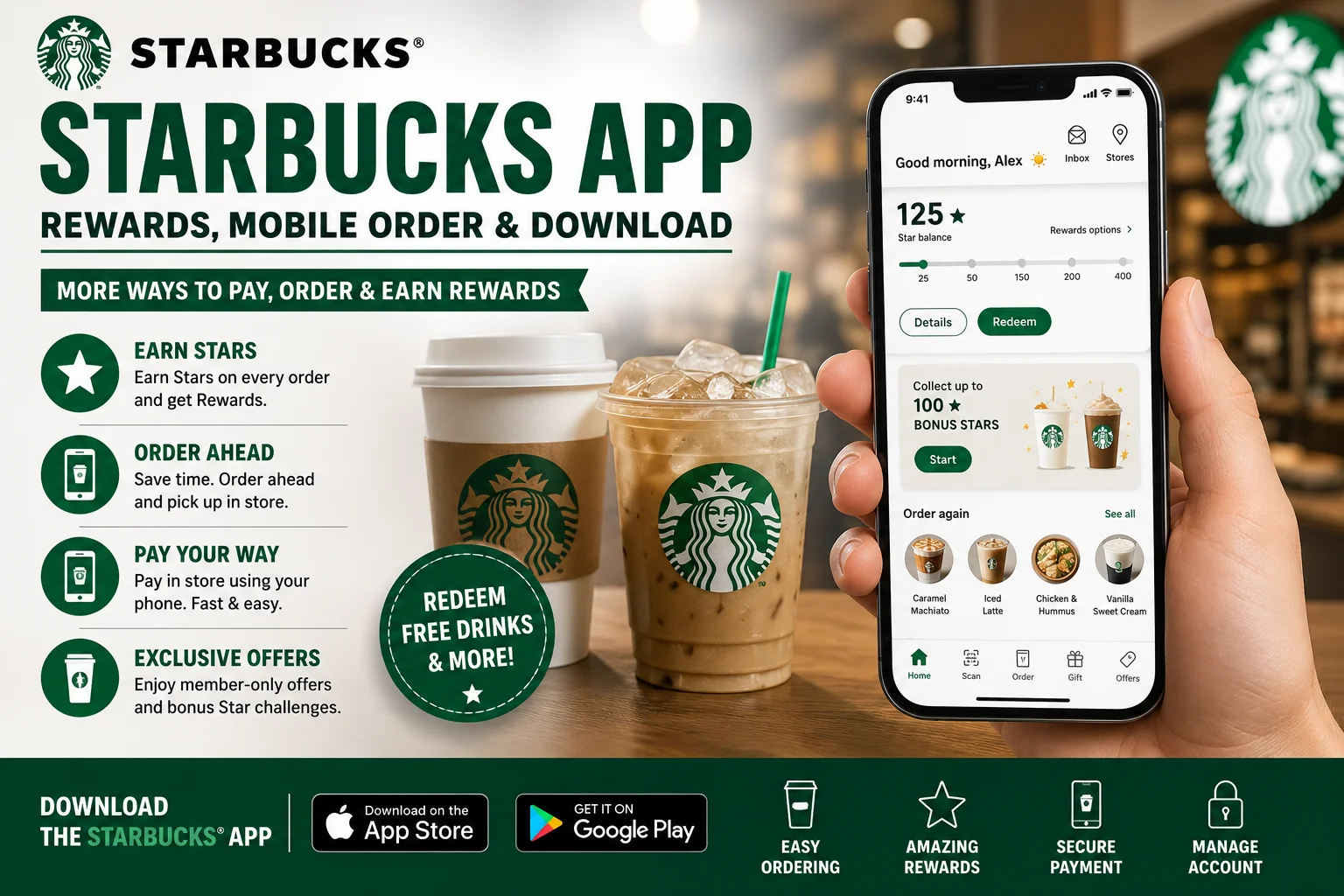 Starbucks app