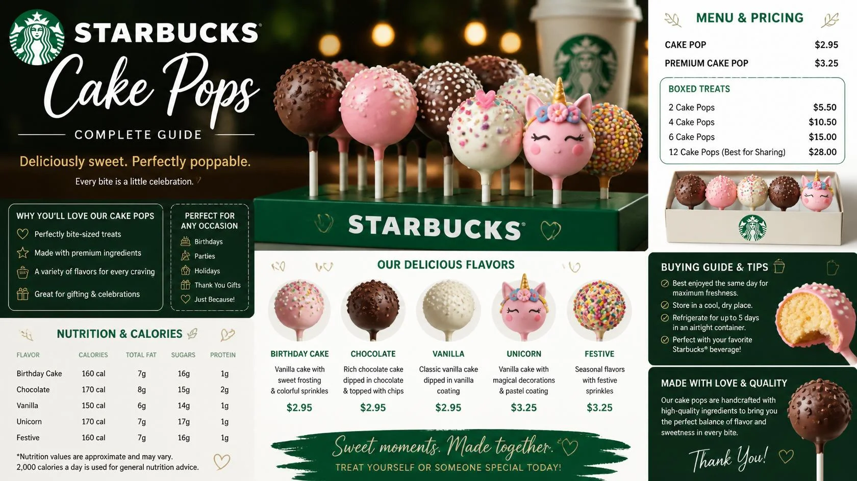Starbucks Cake Pops
