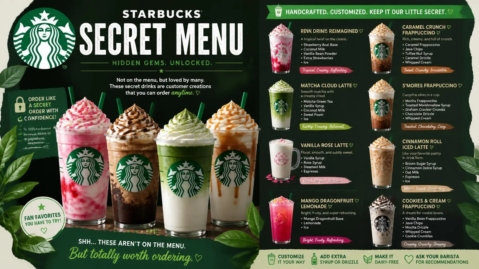 Starbucks Secret Menu